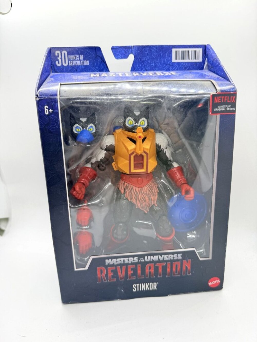 Masters Of The Universe Revelation Stinkor Action Figure Netflix Series